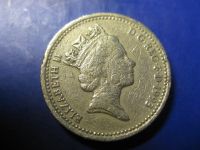 Лот: 2353539. Фото: 2. 1 фунт 1993, Соединённое Королевство... Монеты