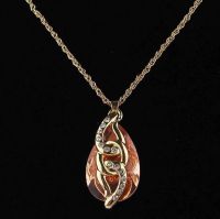 Лот: 3756336. Фото: 7. колье серьги косплект 14k Gold...