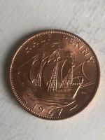 Лот: 15941833. Фото: 2. Великобритания ½ пенни, 1967. Монеты