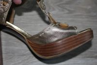 Лот: 5900693. Фото: 5. Босоножки 37 размер на каблуке...