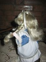 Лот: 13857653. Фото: 7. Винтажная голубоглазая фарфоровая...