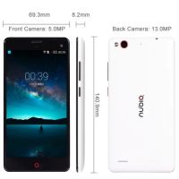 Лот: 5088978. Фото: 2. ZTE Nubia Z7 mini LTE White. Смартфоны, связь, навигация