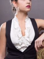 Лот: 10071605. Фото: 7. Блуза рубашка жилет XS Benetton