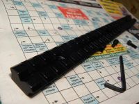 Лот: 8877526. Фото: 3. Планка вивера 257 мм. Спортивные товары