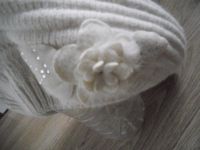 Лот: 7442981. Фото: 2. Берет белый, красивый. 57 раз. Женская одежда