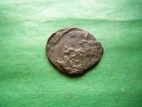 Лот: 24666933. Фото: 5. Полушка 1771 г. ЕМ, брак-смещение...