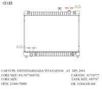 Лот: 3042728. Фото: 2. Радиатор охлаждения, Nissan Armada... Автозапчасти