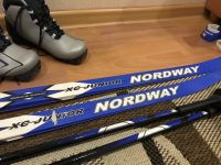Лот: 14990360. Фото: 3. Лыжи nordway xc-junior комплект. Спортивные товары