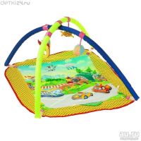 Лот: 13234925. Фото: 6. Коврик развивающий с дугами "Весёлый...