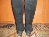 Лот: 1400126. Фото: 3. сапоги женские замшевые зимние. Одежда, обувь, галантерея