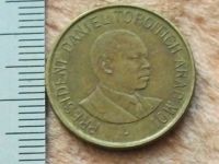 Лот: 10868006. Фото: 2. Монета 1 шиллинг один Кения 1998... Монеты