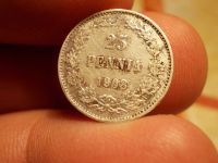 Лот: 15769196. Фото: 3. Нечастые 25 Пенни 1908 года Империя... Коллекционирование, моделизм