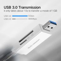 Лот: 21437980. Фото: 3. Картридер UGREEN USB 3.0 to SD... Компьютеры, оргтехника, канцтовары