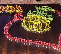Лот: 11495228. Фото: 3. Картины String Art. Ручная работа