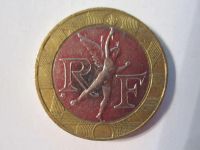 Лот: 7654832. Фото: 2. 10 франков 1988 Франция 1989... Монеты