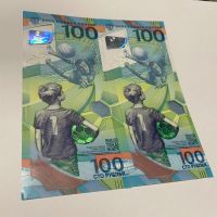 Лот: 22181945. Фото: 2. Купюра 100р 2018 ЧМ. Банкноты