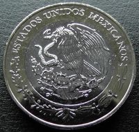 Лот: 11550694. Фото: 2. Мексика монета 20 песо 2016 год... Монеты