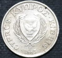 Лот: 11025024. Фото: 2. Экзотика с рубля (11044) Кипр. Монеты