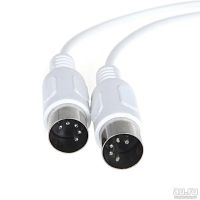 Лот: 13631847. Фото: 2. Кабель MIDI 5pin. (DIN 5 pin... Профессиональный звук