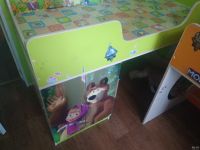 Лот: 14500448. Фото: 2. Кровать детская (Зеленая). Детская мебель