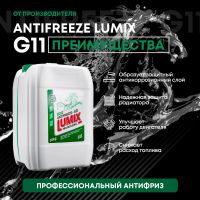 Лот: 21993903. Фото: 2. Антифриз LUMIX ANTiFREeZE GREEN... Автохимия, масла, тюнинг