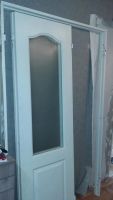 Лот: 11440038. Фото: 2. Двери типовые белые. Двери, окна, фурнитура