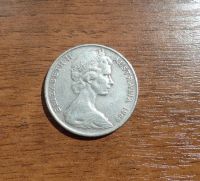 Лот: 7614962. Фото: 2. 20 центов 1969 Австралия. Монеты