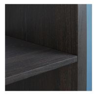 Лот: 2851219. Фото: 3. Стеллаж, белый и черно-коричневый... Мебель
