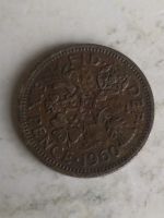 Лот: 17567175. Фото: 2. Великобритания 6 пенсов 1960. Монеты