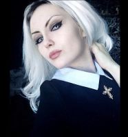 Лот: 5468453. Фото: 3. Белые крейзи линзы с чёрным кольцом... Красота и здоровье