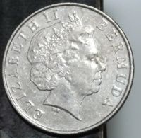 Лот: 16348812. Фото: 2. Экзотика с рубля (23592) Бермуды. Монеты
