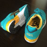 Лот: 7671478. Фото: 4. ASICS Gel-Lyte V Tropical Green... Красноярск