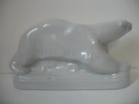 Лот: 22166913. Фото: 3. Белый медведь Фарфор Вербилки. Коллекционирование, моделизм