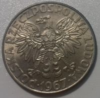 Лот: 2639206. Фото: 2. 10 злотых 1967 год. Польша. Столетие... Монеты