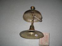 Лот: 11974786. Фото: 2. звонок для рецепшена,латунь (вариант-1... Антиквариат