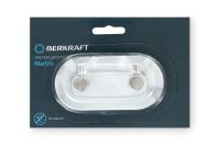 Лот: 24811669. Фото: 3. Крючок двойной BERKRAFT Marble. Домашний быт