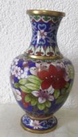 Лот: 11395172. Фото: 2. Cloisonne. Кол.ваза. China. 19см... Антиквариат