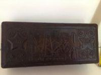 Лот: 8995746. Фото: 2. Шкатулка корболит Кузбасс 1947... Антиквариат