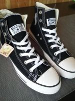 Лот: 7235326. Фото: 2. Кеды Converse All Star черно-белые... Мужская обувь