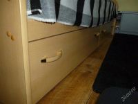 Лот: 1396707. Фото: 2. кровать, матрац. Мебель для спальни