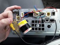 Лот: 9755194. Фото: 2. Штатная магнитола на Toyota Corolla. Автозвук