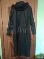 Лот: 17407370. Фото: 2. Пальто кожаное женское. Женская одежда