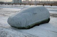 Лот: 4847900. Фото: 3. Зимний авточехол-тент (портативный... Авто, мото, водный транспорт