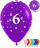 Лот: 3784254. Фото: 4. Гелиевый шар "Цифры" 12 дюймов...