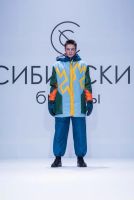 Лот: 11034419. Фото: 3. Авторская куртка-пальто с декоративными... Одежда, обувь, галантерея
