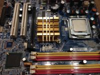 Лот: 14765164. Фото: 2. Комплект мат.плата S775 GA-8I945GM-S2... Комплектующие