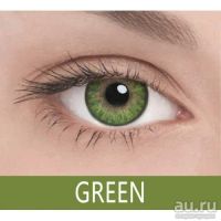 Лот: 13218674. Фото: 2. Линзы Adria Сolor 2 tone Green... Оптика