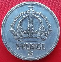 Лот: 2578259. Фото: 2. (№2212) 50 эре 1944 (Швеция). Монеты