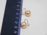 Лот: 13835276. Фото: 3. ЗОЛОТЫЕ СЕРЬГИ 3,36 ГРАММ. Красноярск