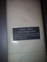 Лот: 6897993. Фото: 2. Пульт для кондиционера AEG typeR51H. Запчасти для бытовой техники